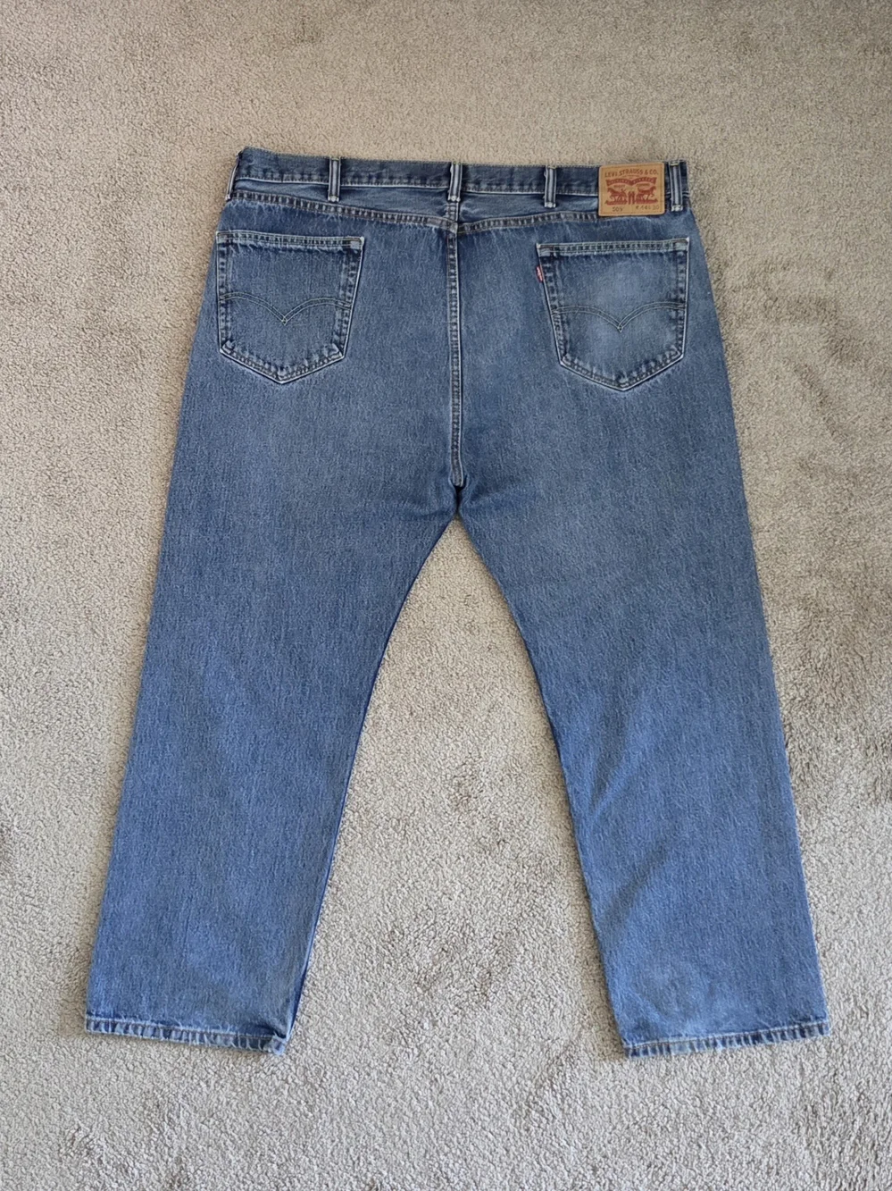 Vintage Levi's 505 Blue Classic Relaxed Jeans Men's 44 x 30